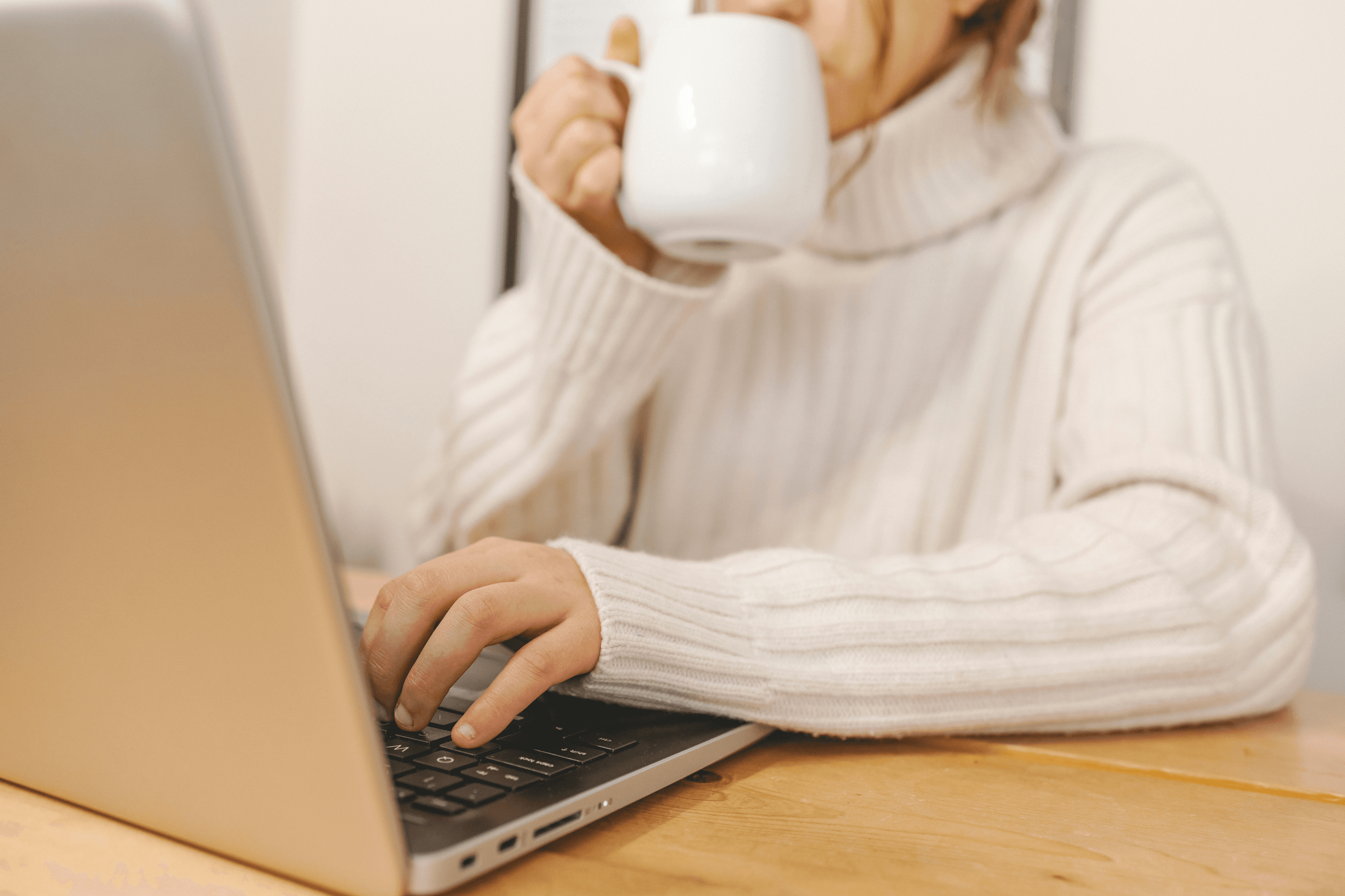 Woman with Coffee